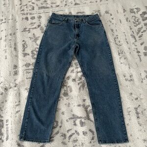 Men’s gently worn Wrangler 34 x 34 relaxed fit jeans